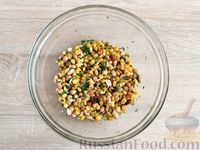 Салат из консервированной кукурузы с арахисом