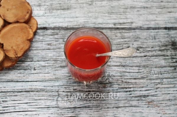 Сметанно-томатная подлива для котлет