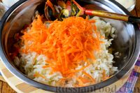 Овощной салат с рисом