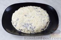 Салат "Шляпка" с курицей, грибами и сыром